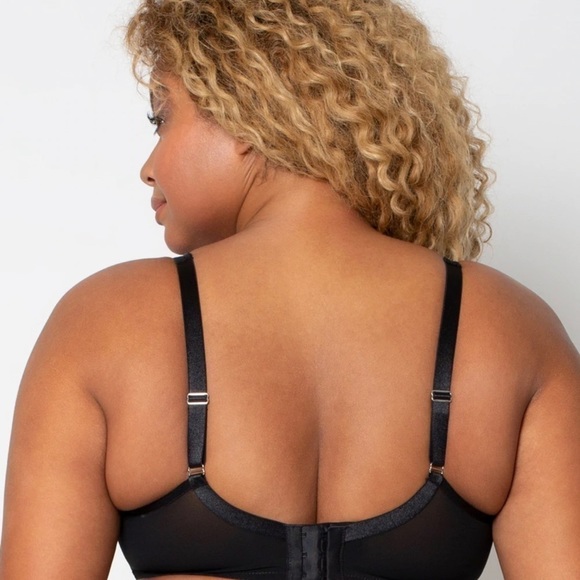 Curvy couture mesh T-shirt bra NWOT - Picture 3 of 3